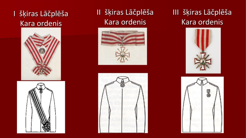 Lāčplēša Kara ordeņi variācija