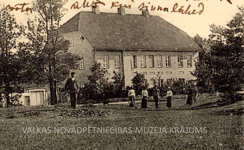 Semināra iela Nr.27. Valka, 1904.gads