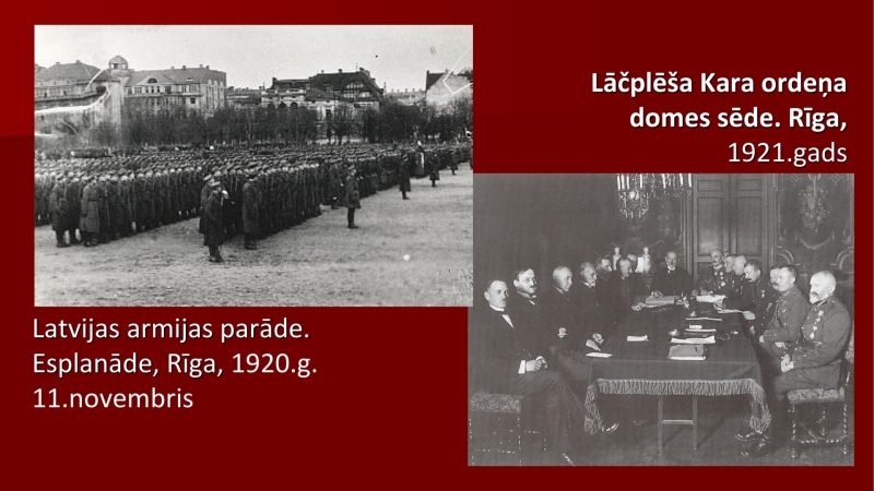 Lāčplēša Kara ordeņa Domes sēde