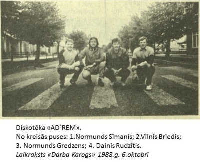 diskotēka “AD`REM”