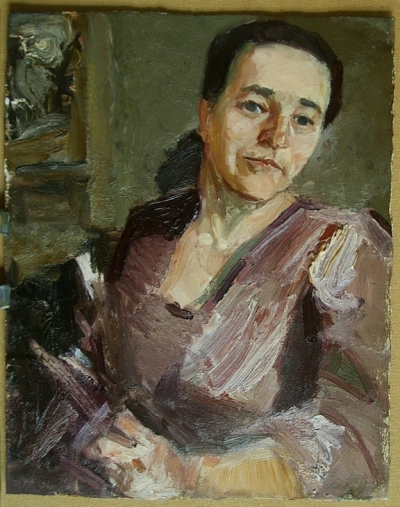M. Bŗīte "Pašportrets".