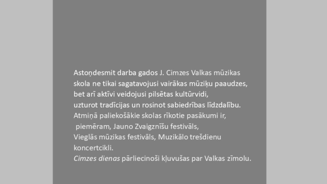 Cimzes dienas info