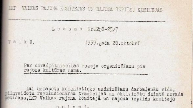 1940.-1960.gadi. Valkas aizsargu muzeja liktenis un jauni centieni dibināt muzeju Valkā