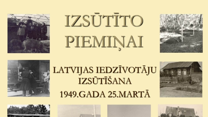 Digitālā izstāde "Izsūtīto piemiņai"