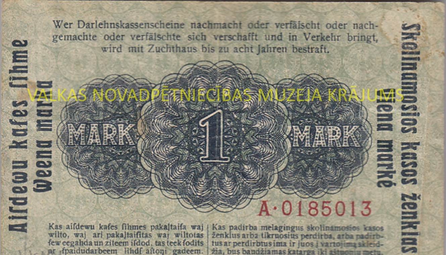 1918.gads. Ap Lieldienu laiku
