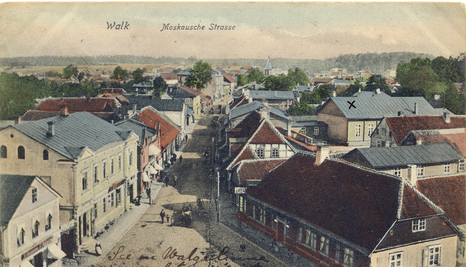 Latviešu pagaidu Nacionālais teātris Valkā. 1918. gads.