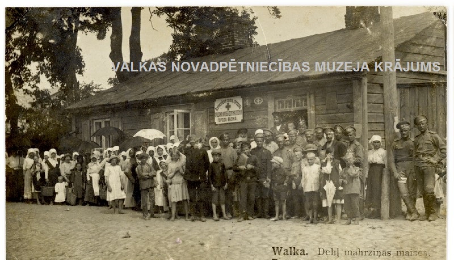 1917.gada 5.janvāris. Ziemassvētku laiks Valkā